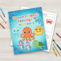 Ocean Friends Feelings Workbook